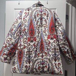 Mara Hoffman Multicolor Paisley Puffer Jacket